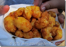 The Original Deep-Fried Cheese Curds at the MN State Fair