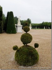 Sculpted bushes and statuary at Versailles