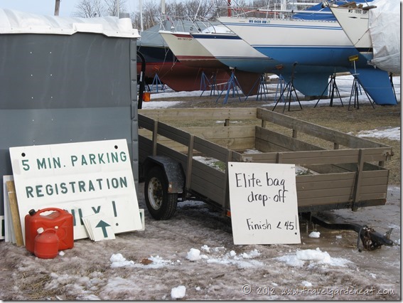 Book Across the Bay bag drop off