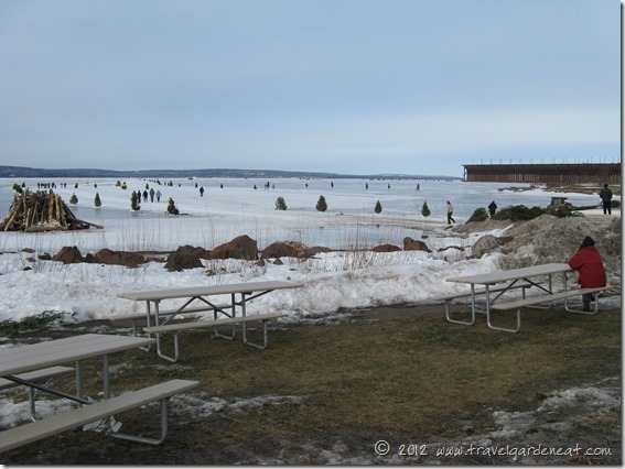 Snow was a little sparse in 2011 -- must be picnic season Snow was a little sparse in 2011 -- must be picnic season