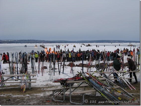 Book Across the Bay starting bonfire 2011 Book Across the Bay starting bonfire 2011