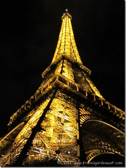 eiffel night view