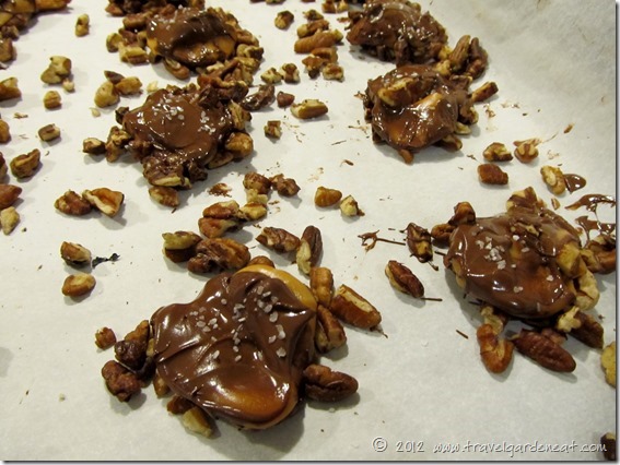 "After" photo of Pecan and Salted Caramel Candies
