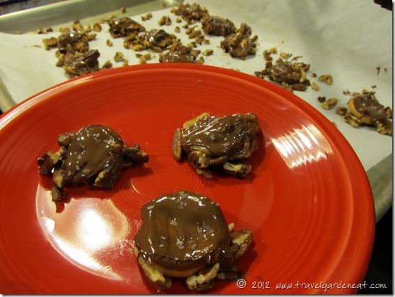 "Final" Pecan and Salted Caramel Candies