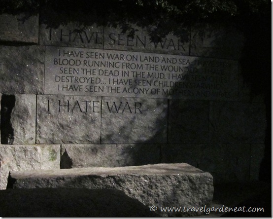 Franklin Delano Roosevelt Memorial