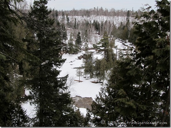 Gooseberry Falls overlook trail