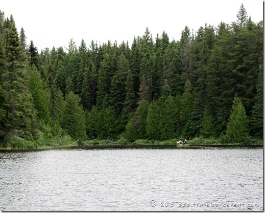 Leaving Long Island Lake, BWCA