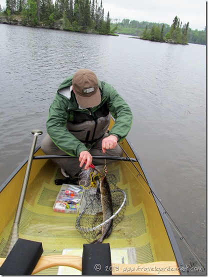 Fishing on Long Island Lake, BWCA