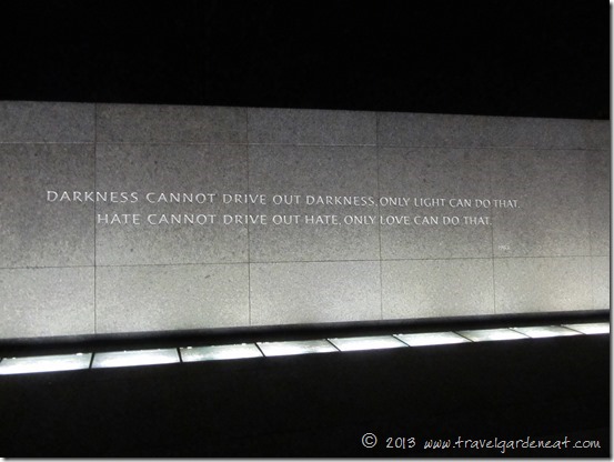 Love drives out hate