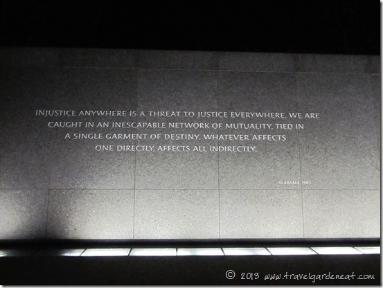 Injustice anywhere is a threat to justice everywhere