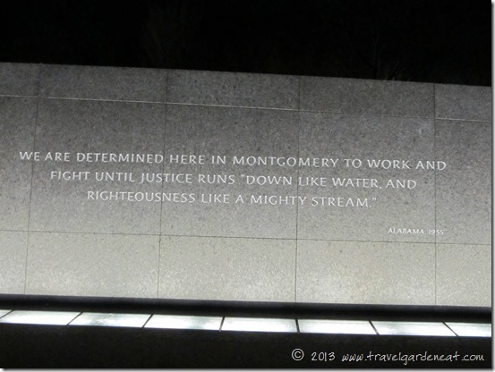 Fight until justice runs down like water