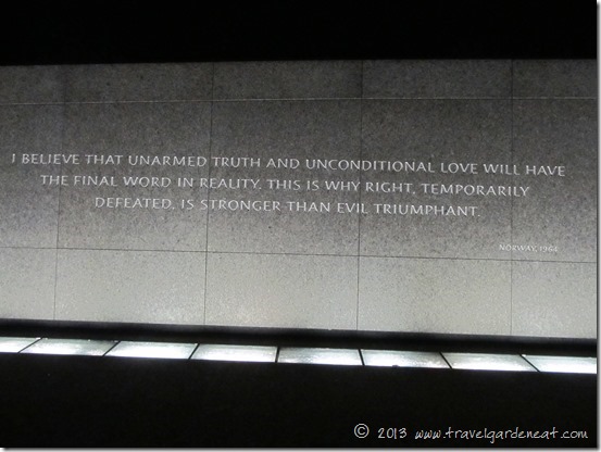 Unarmed truth and unconditional love