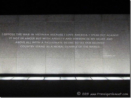 Opposing the war in Vietnam