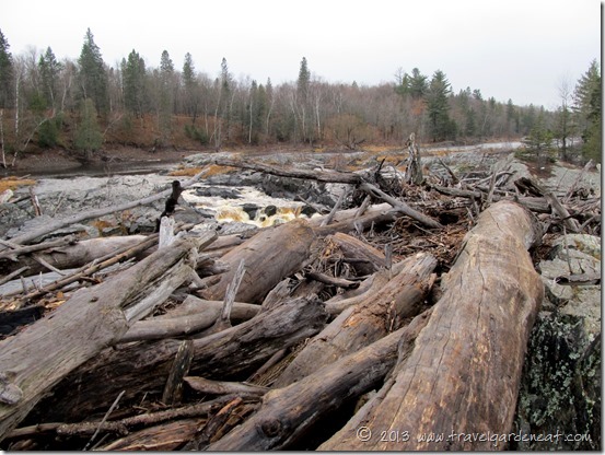 Remnants of the 2012 flood, Jay Cooke State Park