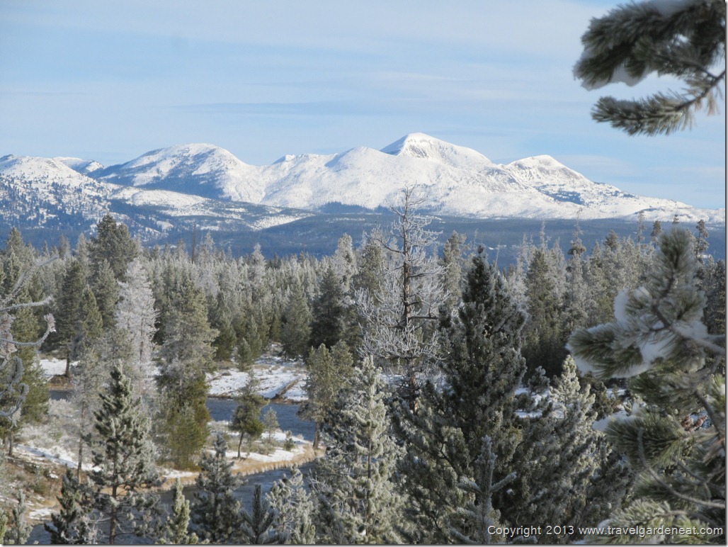 Yellowstone National Park overlook