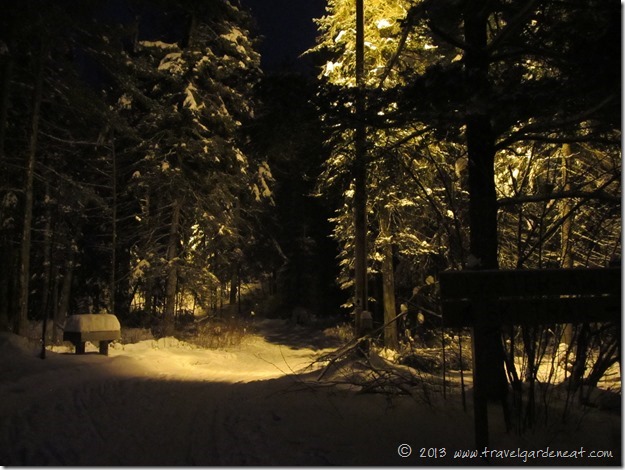 Night skiing in Duluth, Minnesota