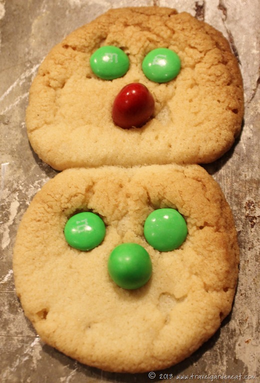 Conjoined Reindeer Cookie Twins