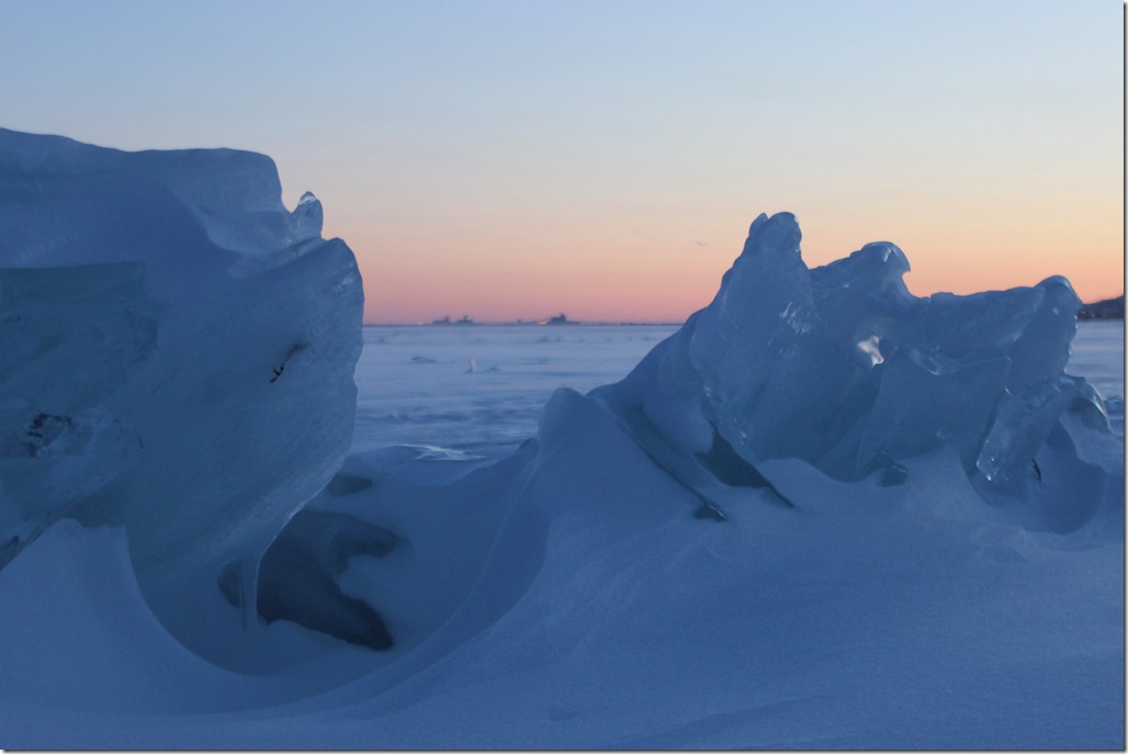 Lake Superior ice formations ~ Duluth, Minnesota