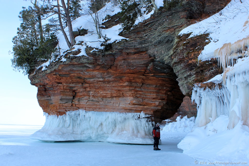 Apostle Islands ice caves ~ 3/1/14