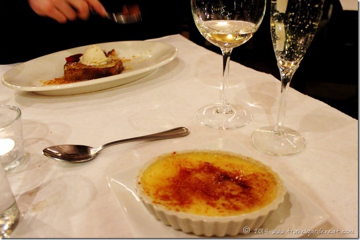 Creme Brulee at Cafe Levain