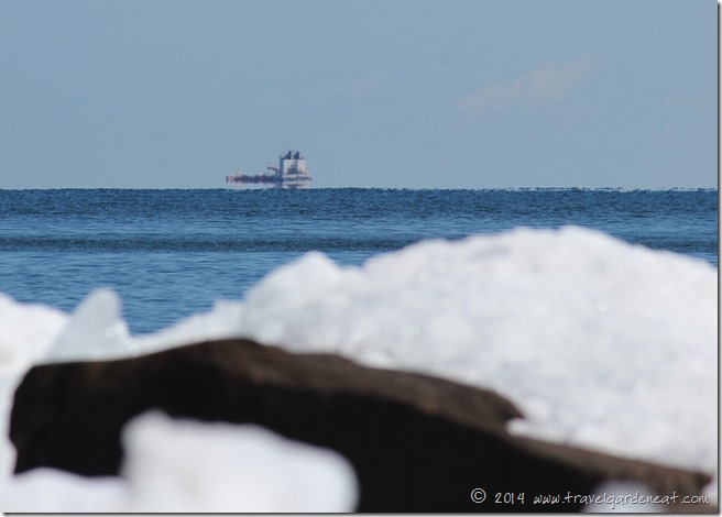 Lake Superior's Ship Traffic in Spring