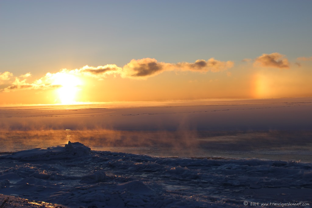 Sundog on Lake Superior