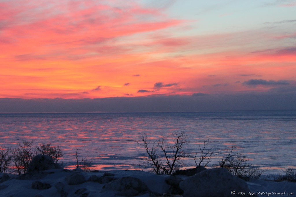sunrise on Lake Superior