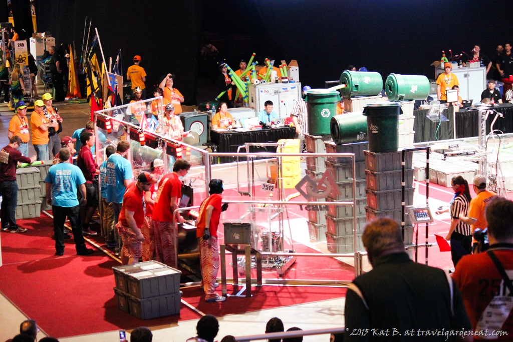 Duluth East Daredevils compete in the World Robotics Championships