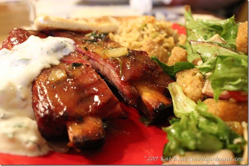 Fennel-Spiced Ribs with Onion Cilantro Tempering and Cucumber Raita