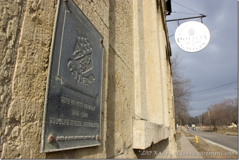 Abe's Spring Street Guest House historic plaque