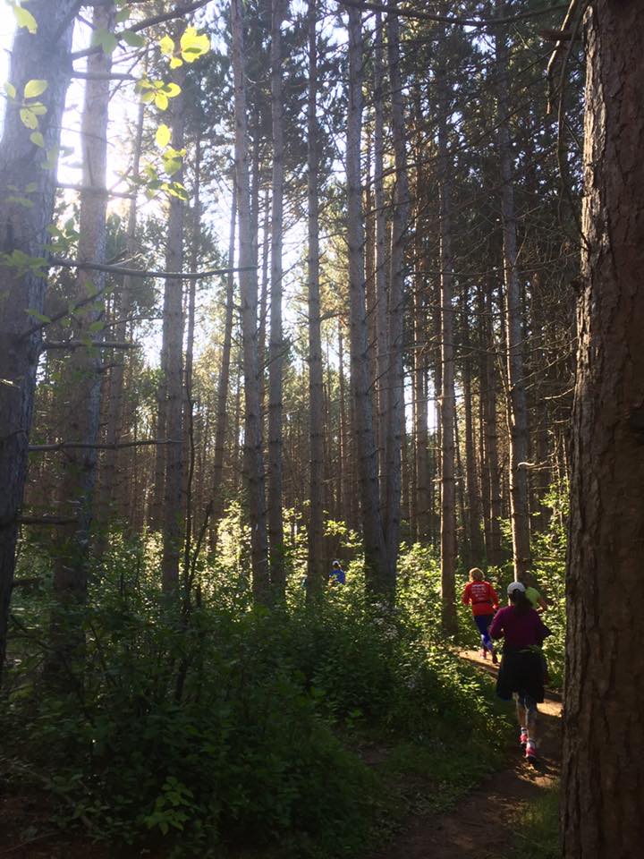 Running the Trails at Hartley Nature Center in Duluth, MN