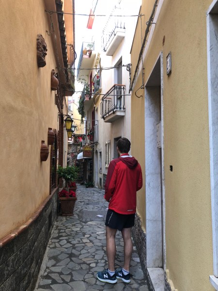 Narrow alleys of Castelmola